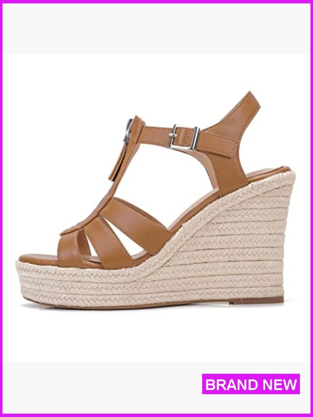 Wedge Sandals Classic Summer Platform Ankle Strap Open Toe Comfy High Heels - Picture 3 of 6